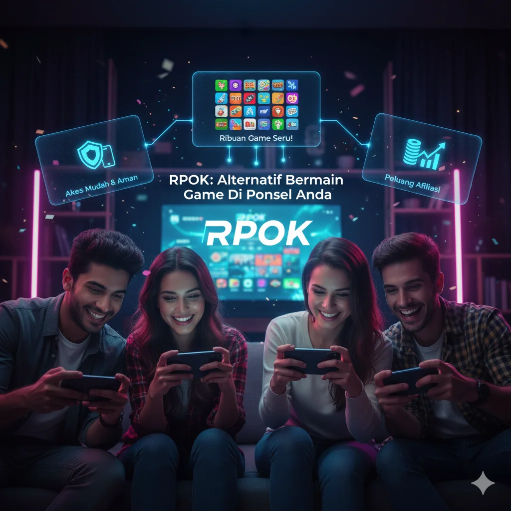 RP0K sebagai alternatif bermain game di ponsel Anda, dengan fokus pada kenyamanan, variasi game, dan aksesibilitas melalui aplikasi seluler