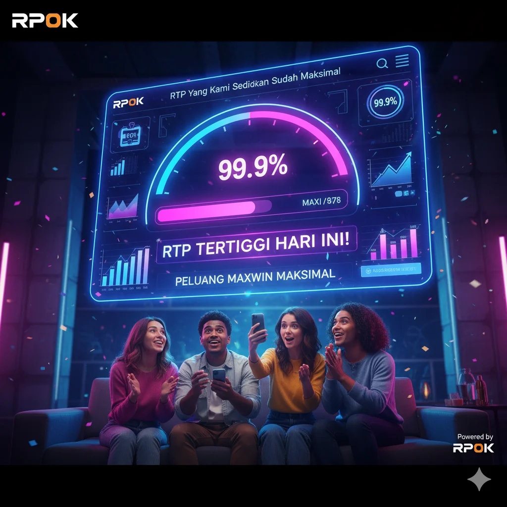 klaim RP0K bahwa RTP (Return to Player) yang mereka sediakan sudah maksimal, dengan fokus pada persentase tinggi, keadilan, dan potensi keuntungan bagi pemain